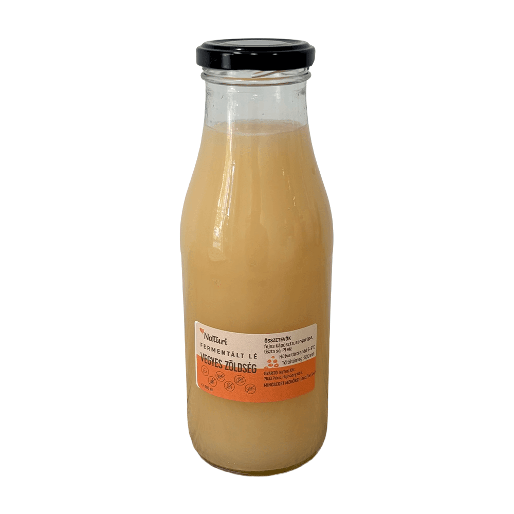 Naturi fermentovaná zeleninová šťava - zmes zeleniny 500 ml