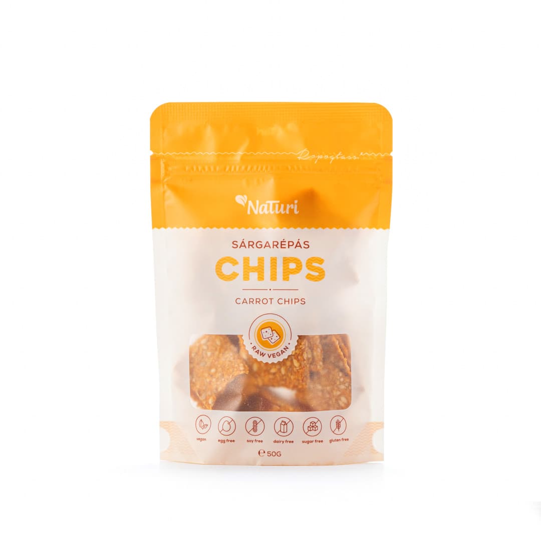 Naturi chips z mrkvy 50 g