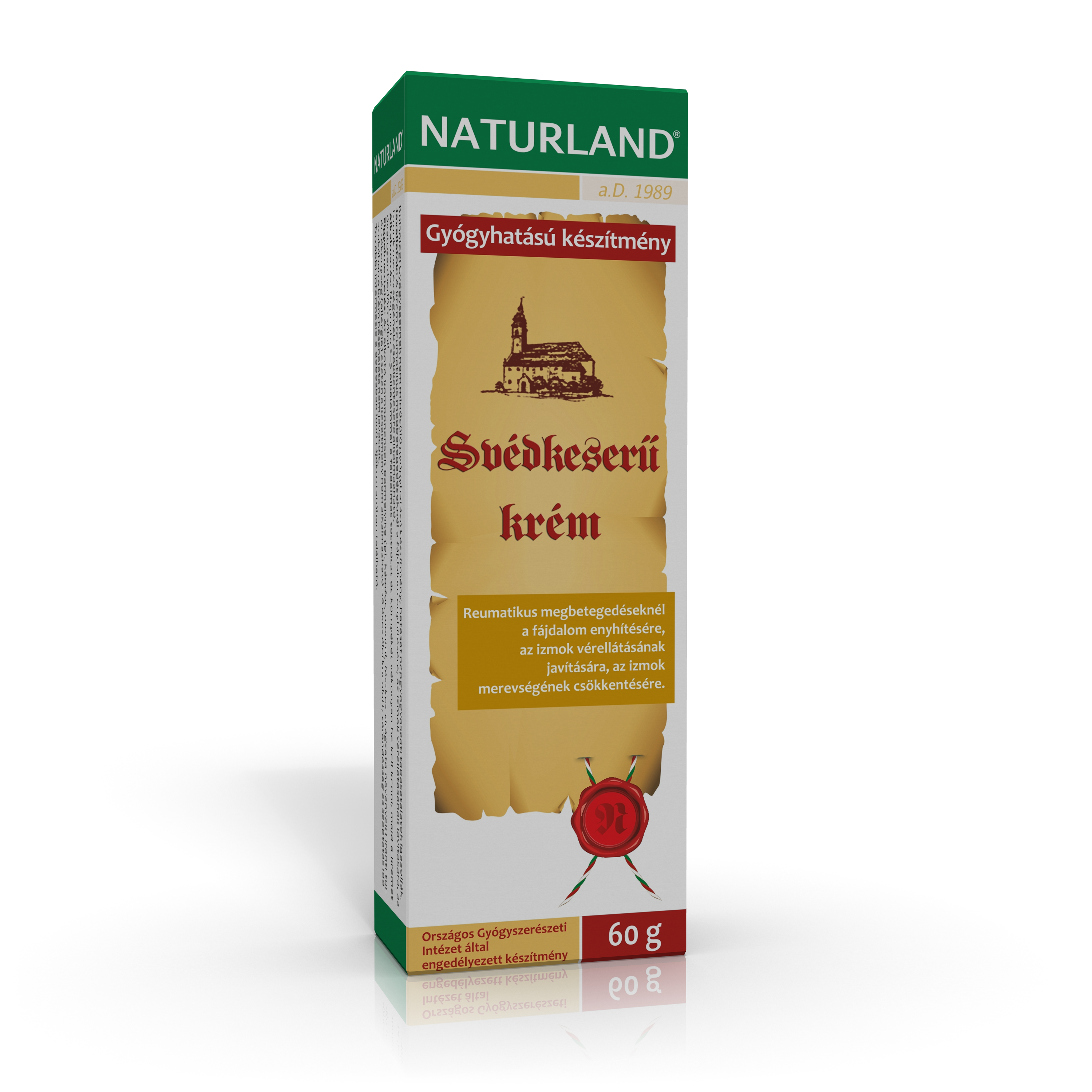 Naturland Svédkeserű bylinný krém 60 g - 16954