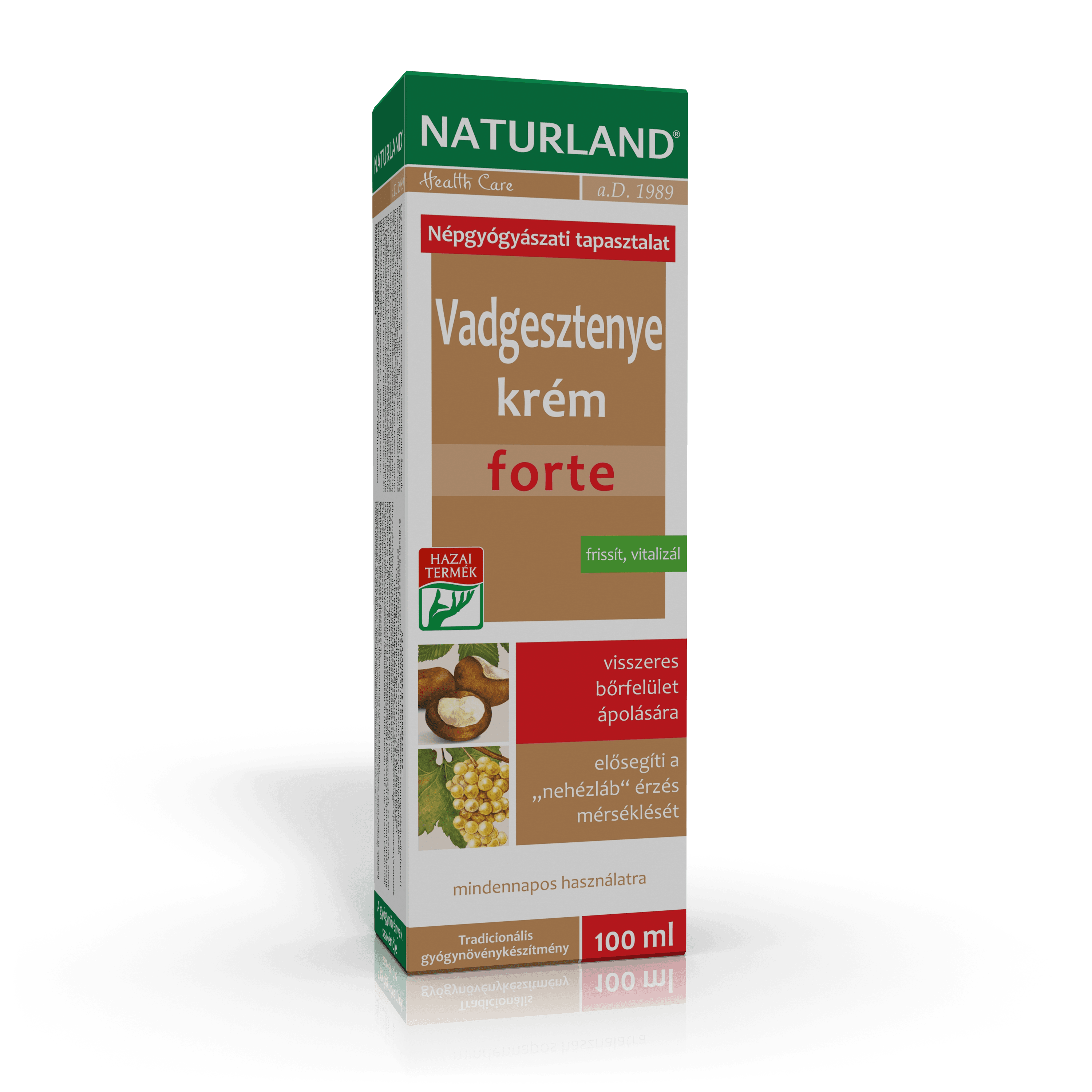 Naturland pagaštan konský Forte Krém 100 ml - 28781