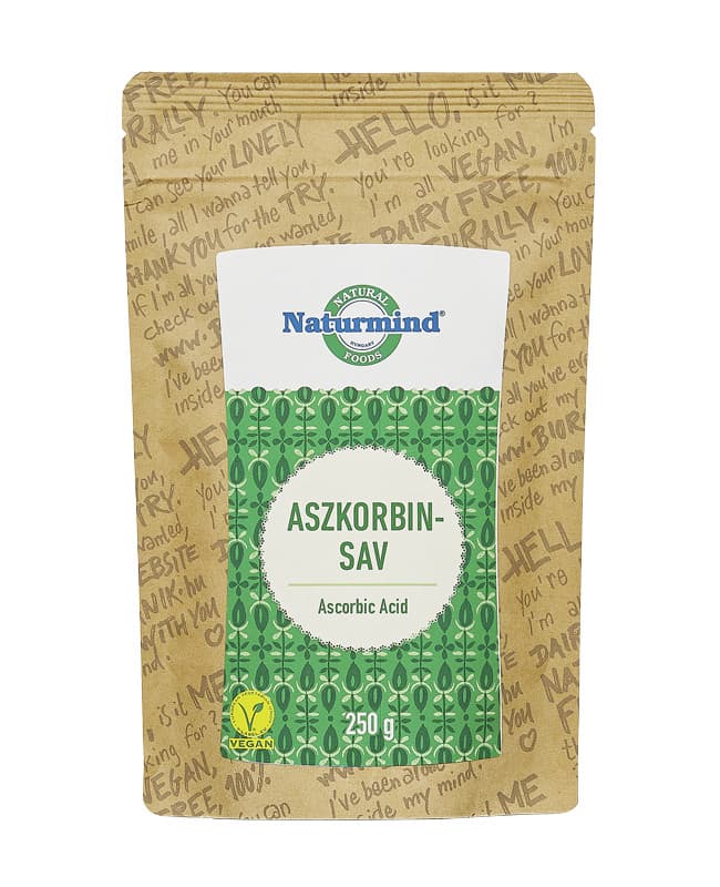Naturmind kyselina askorbová 250 g