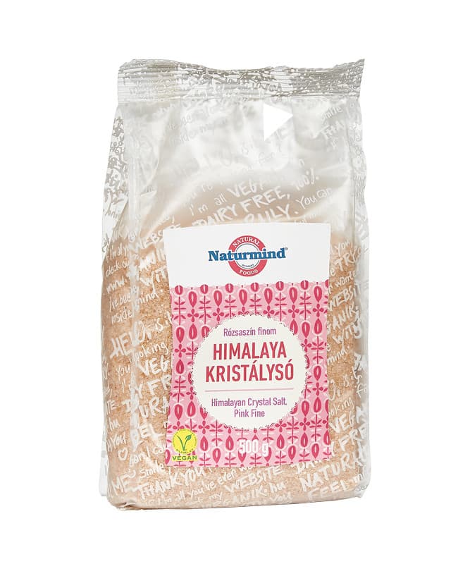 Naturmind jemná ružová himalájska soľ 500 g