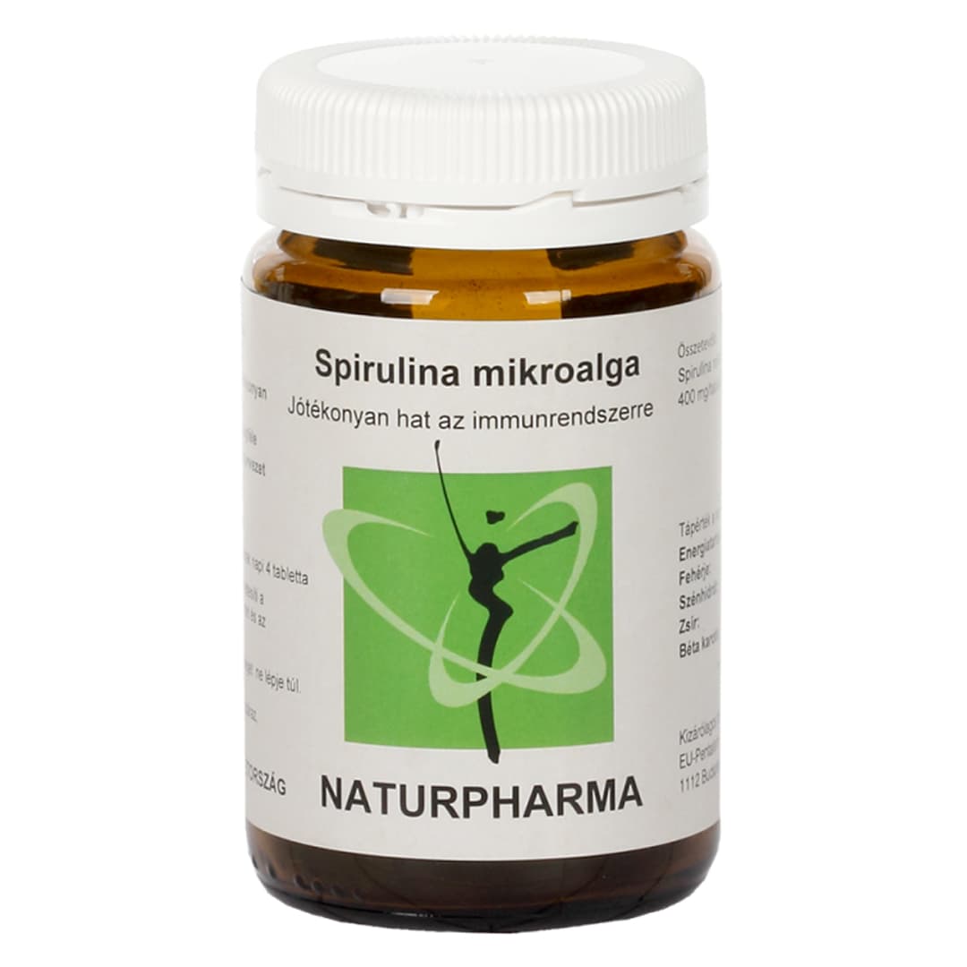 Naturpharma spirulina mikroalga tableta 120 ks