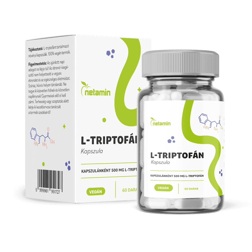 Netamin L-tryptofán kapsula 500 mg 60 ks