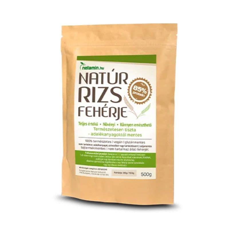 Netamin Prírodný ryžový proteín 500 g - 46641