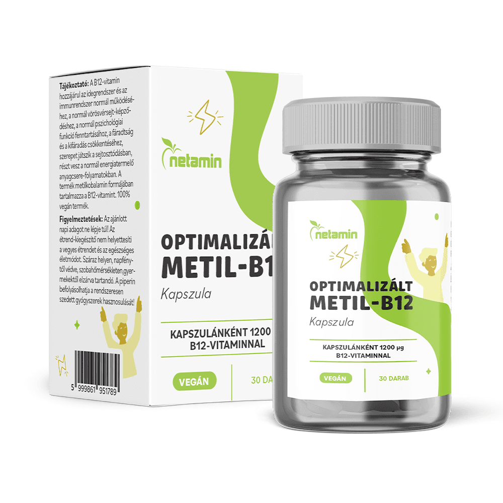 Netamin optimalizovaný metyl-B12 kapsula 30 ks