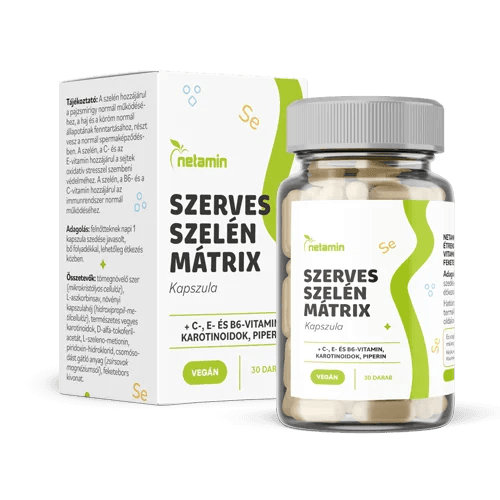Netamin organický selén matrix kapsula 30 ks