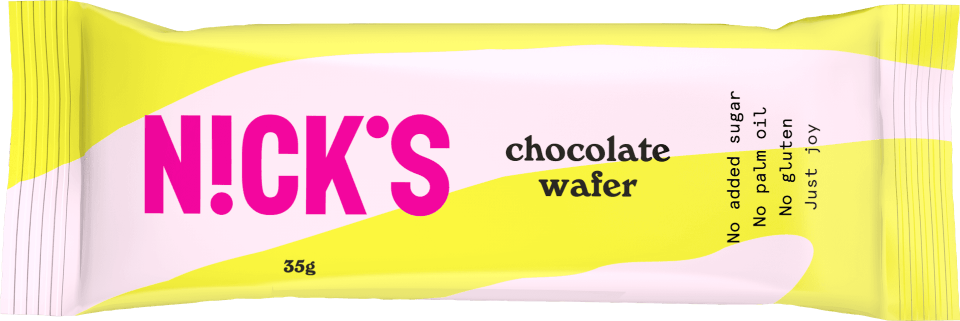 NICK'S Mliečna čokoládová oblátka bez cukru 35 g