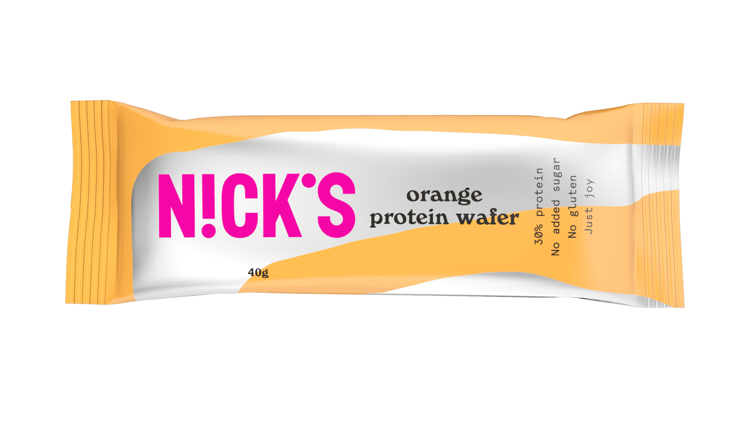 Nickov pomarančový proteínový wafl 40 g