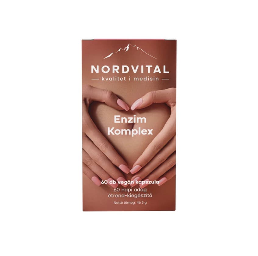 Nordvital enzím komplex kapsula 60 ks