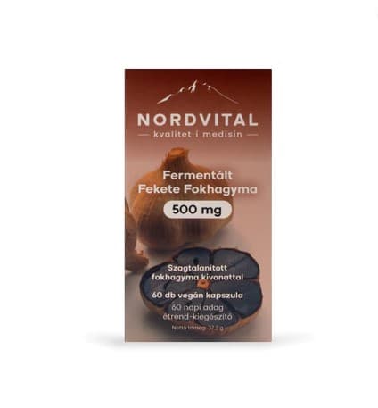 Nordvital Fermentované kapsuly z čierneho cesnaku 60 ks - 95494