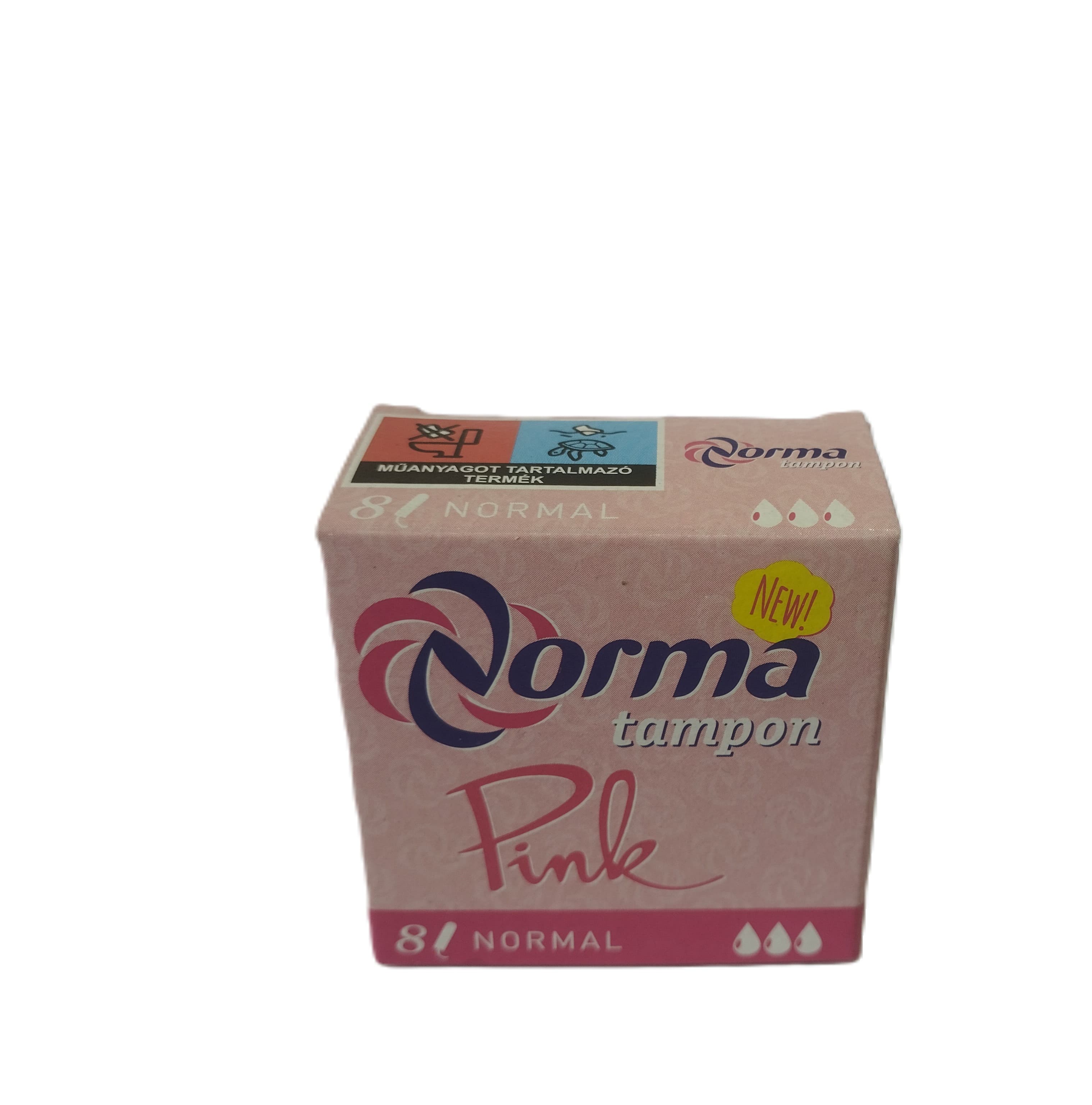 Norma ružový tampón 8 kusov