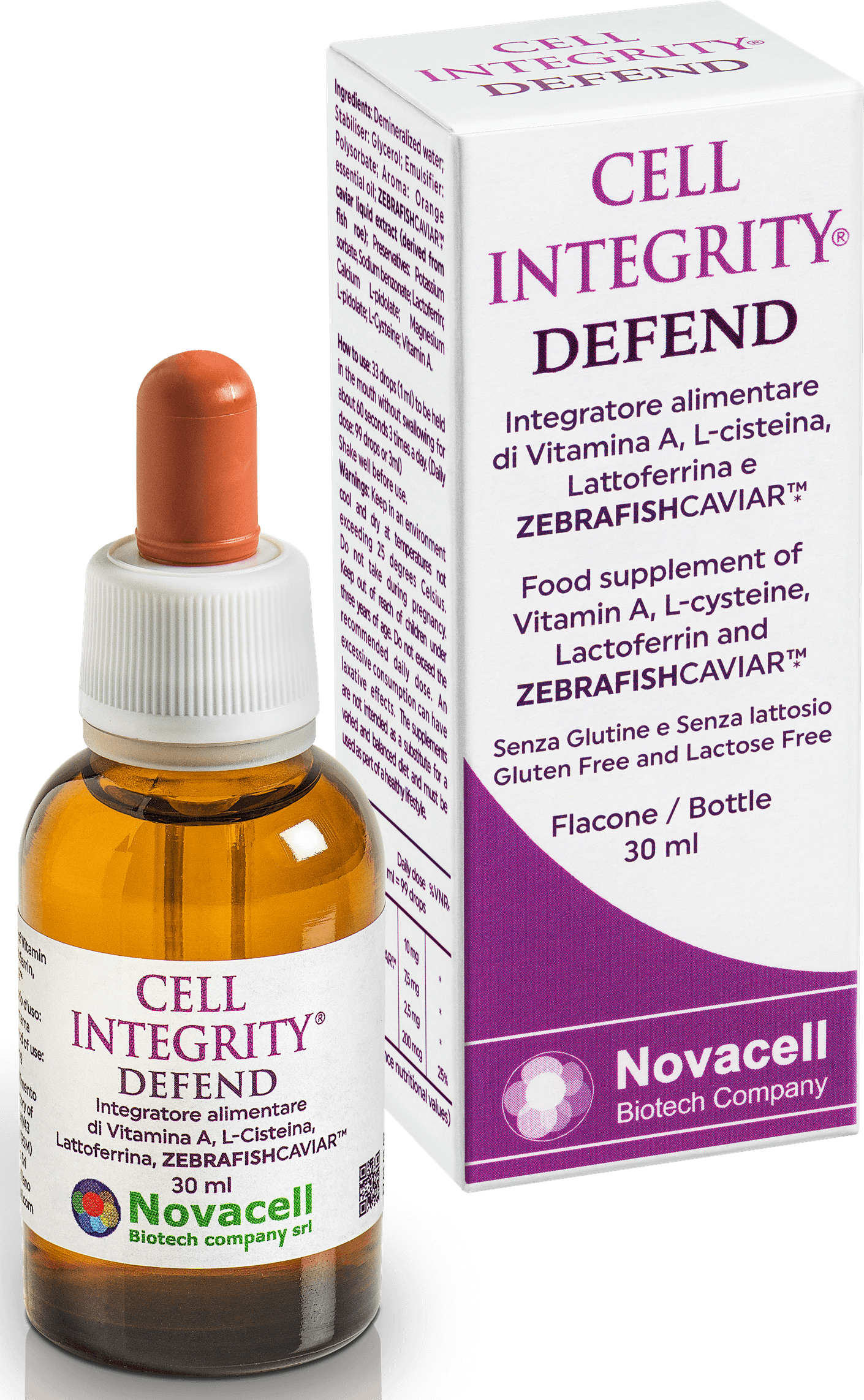 Novacell cell integrity defend 30 ml