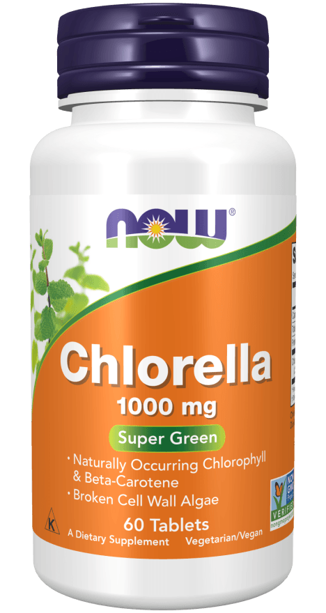 Now chlorella 1000mg tableta 60 ks