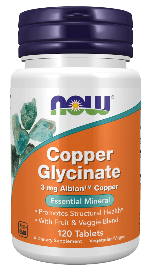Now copper glycinate tabletta 120 db