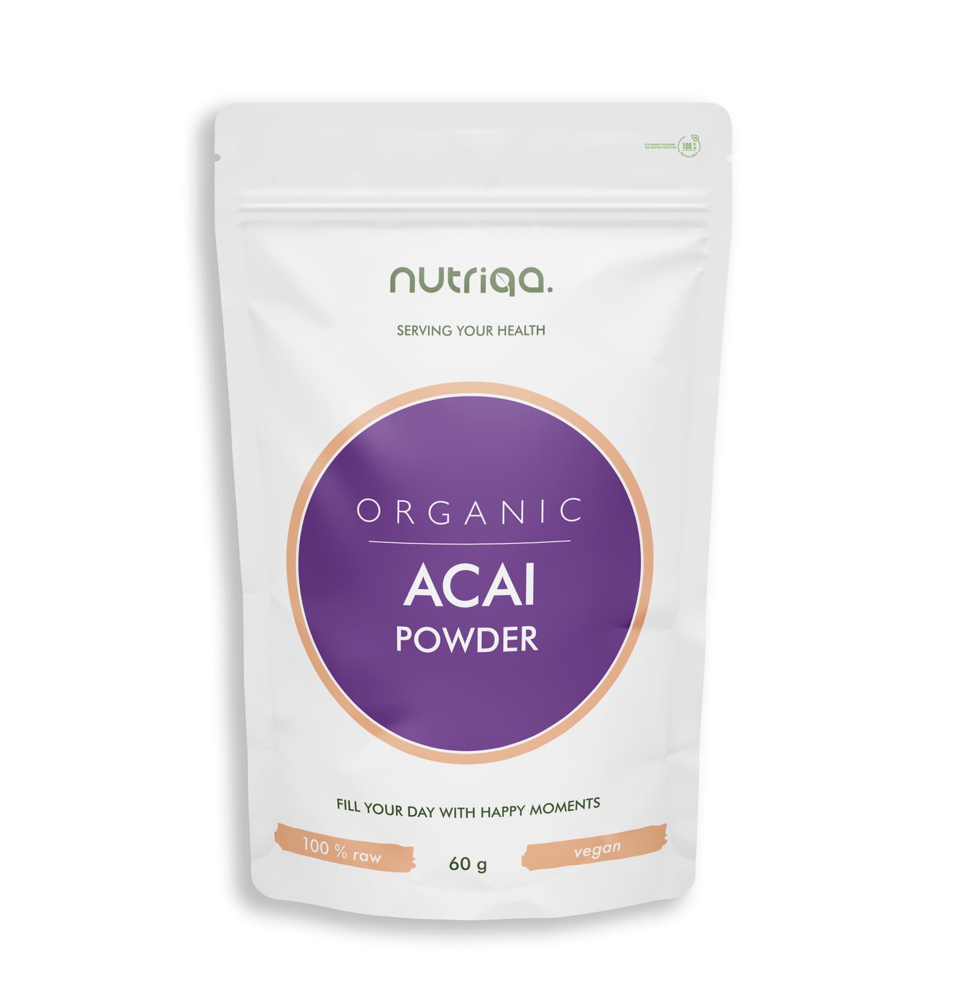 Nutriqa organický acai prášok 60 g