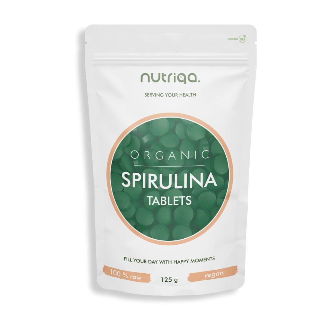 Nutriqa organická spirulínová tableta 125 g