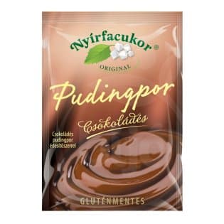 Nyírfacukor bezlepkový čokoládový puding so sladidlom 75 g