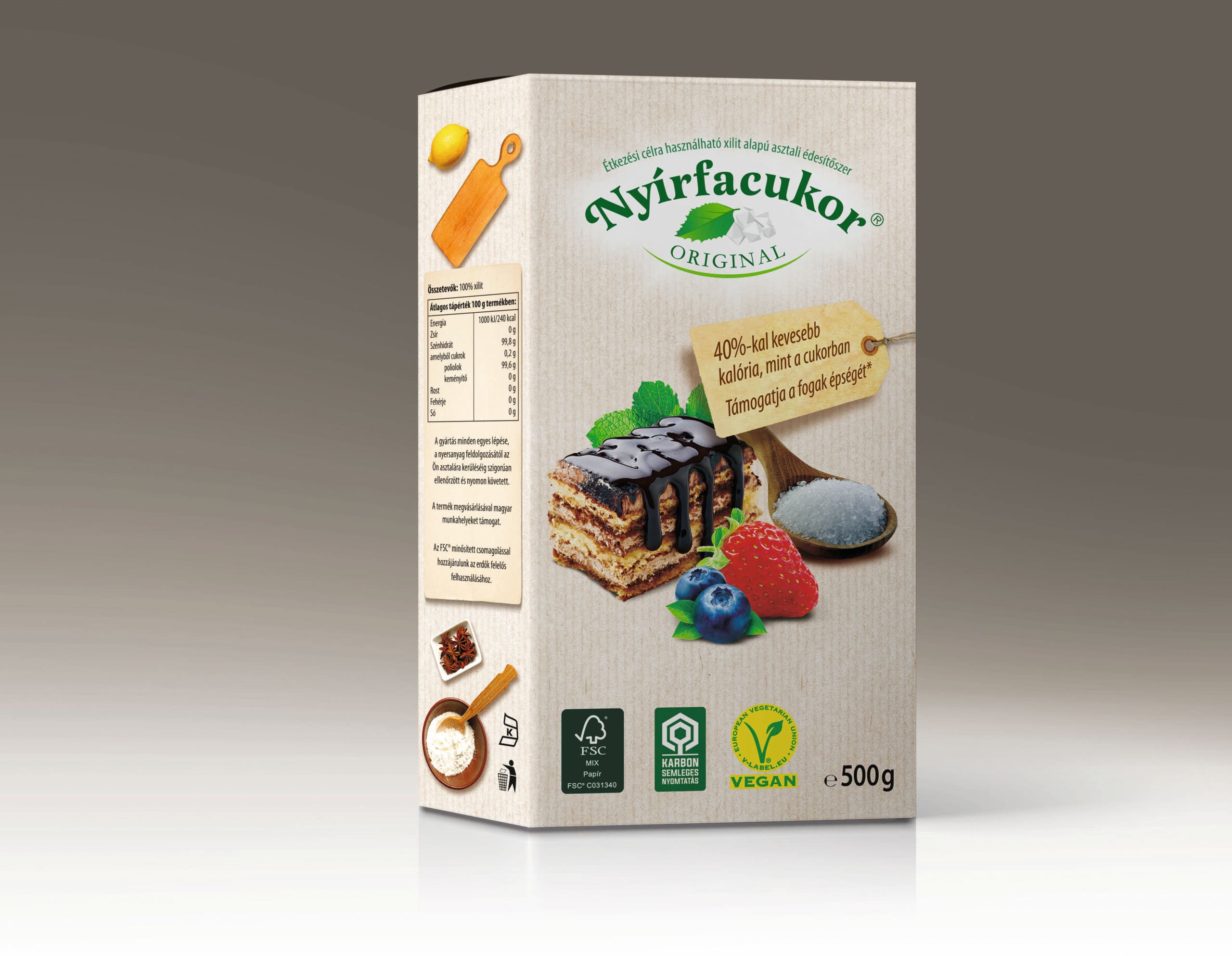 Březový cukor kryštál 100% xylit 500 g