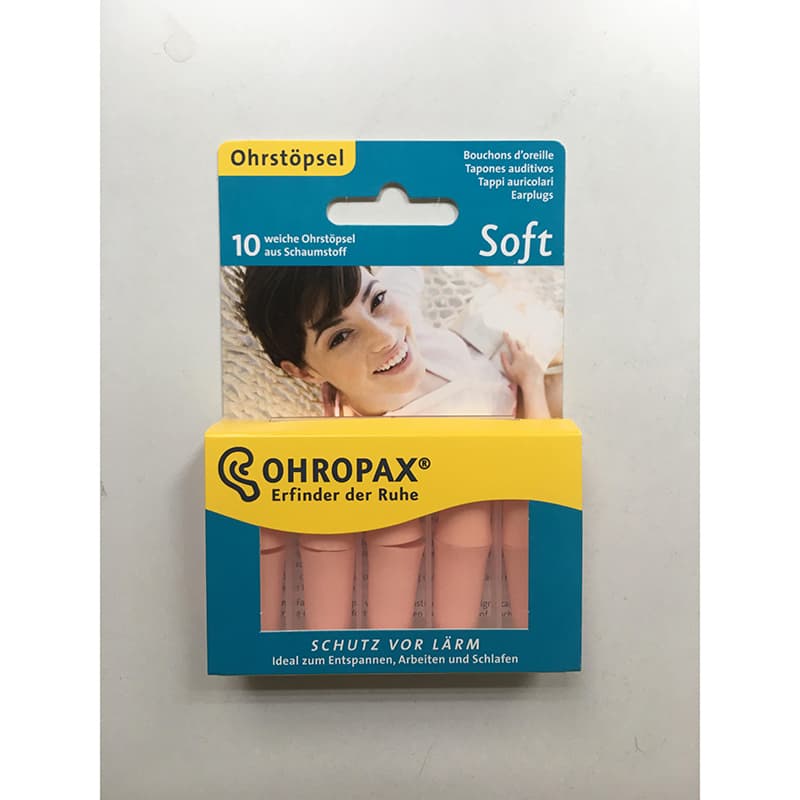 Ohropax soft ušné zátky 10 ks