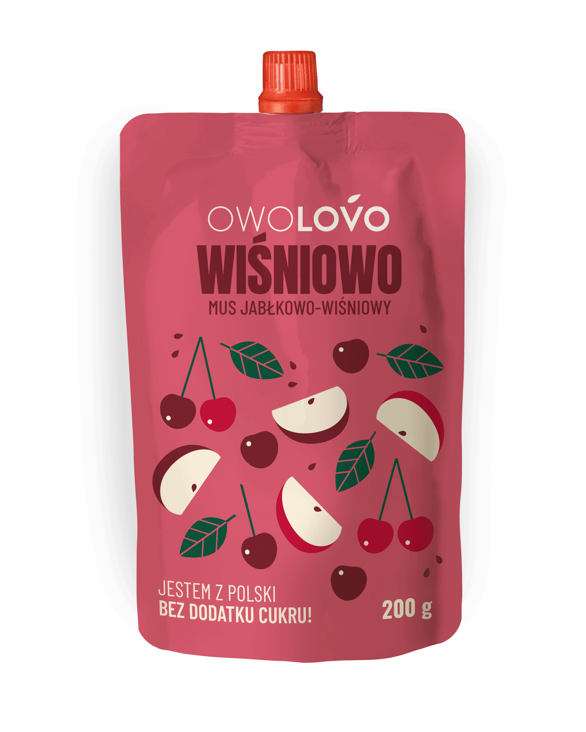 Owolovo ovocné pyré jablko-čerešňa 200 g