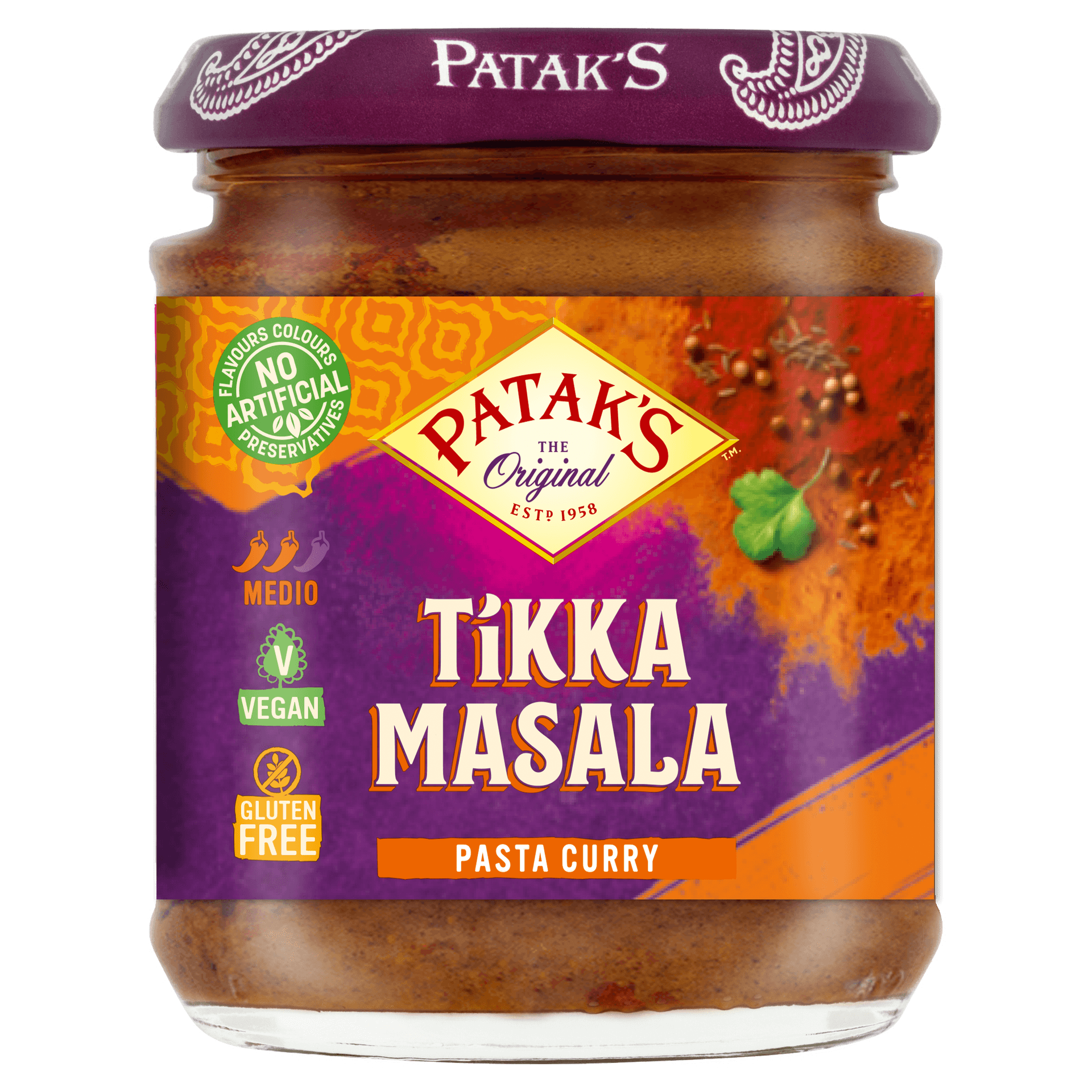 Pataks tikka korenie 165 g