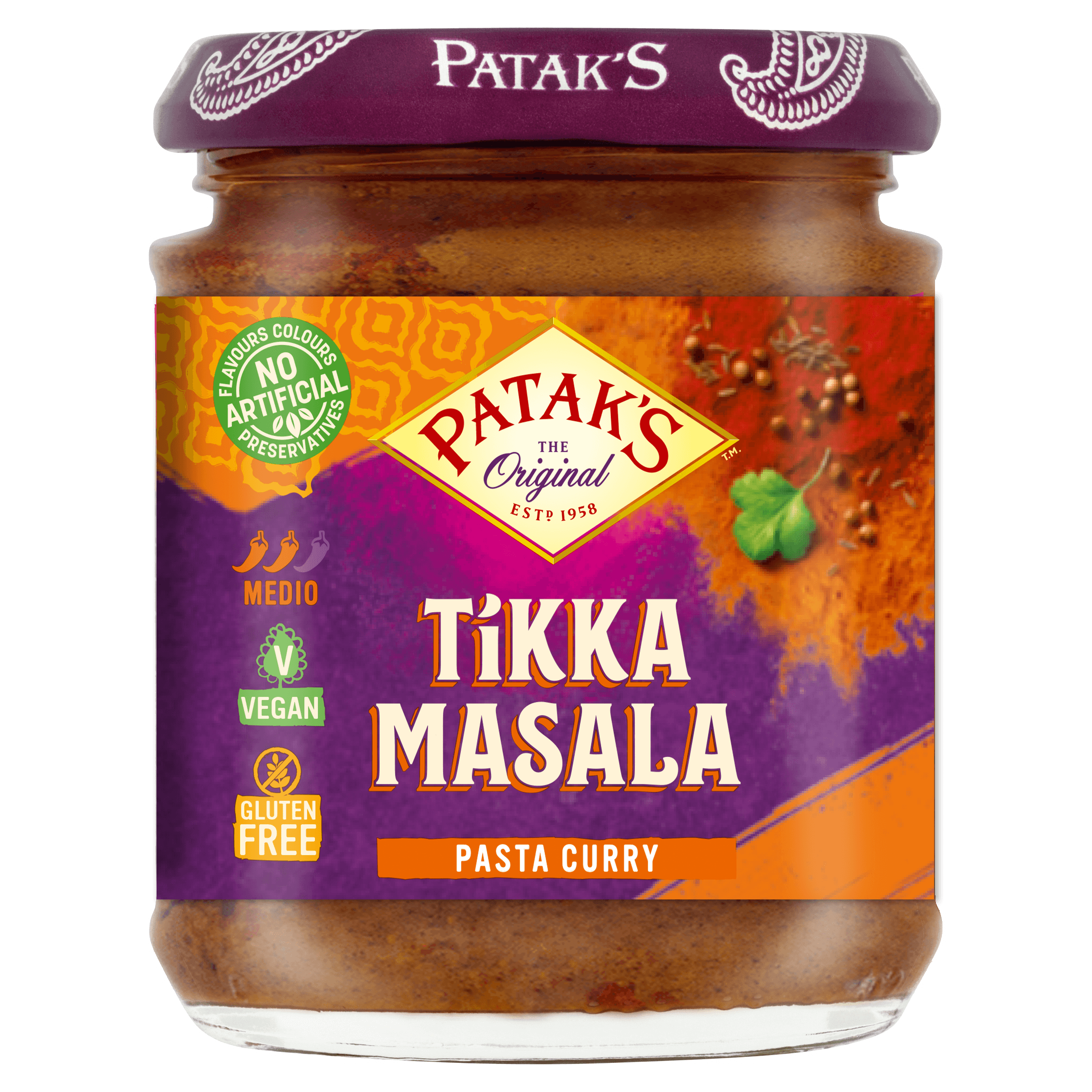 Pataks tikka korenie 165 g