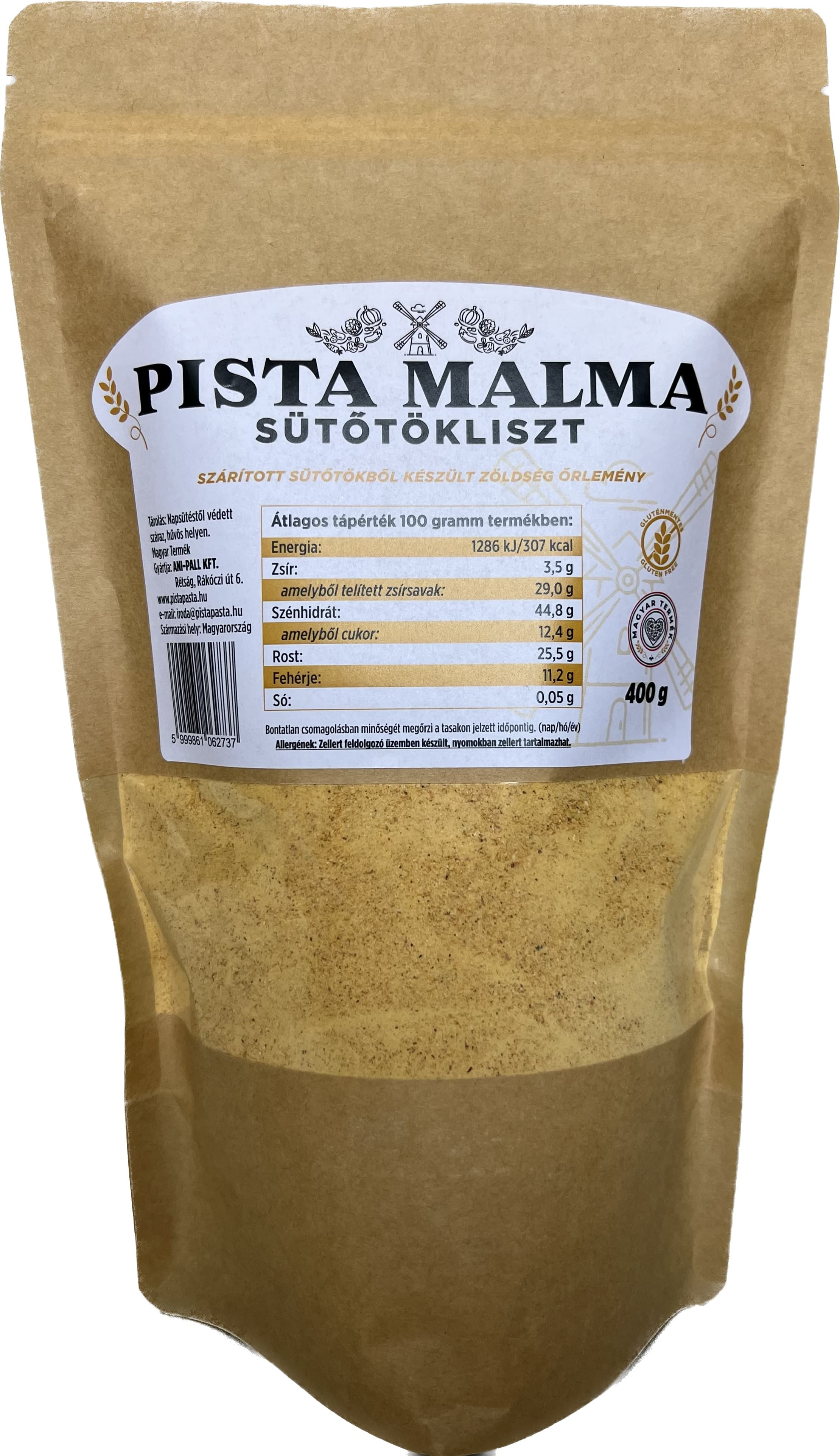 Pista Malma múka z tekvice 400 g
