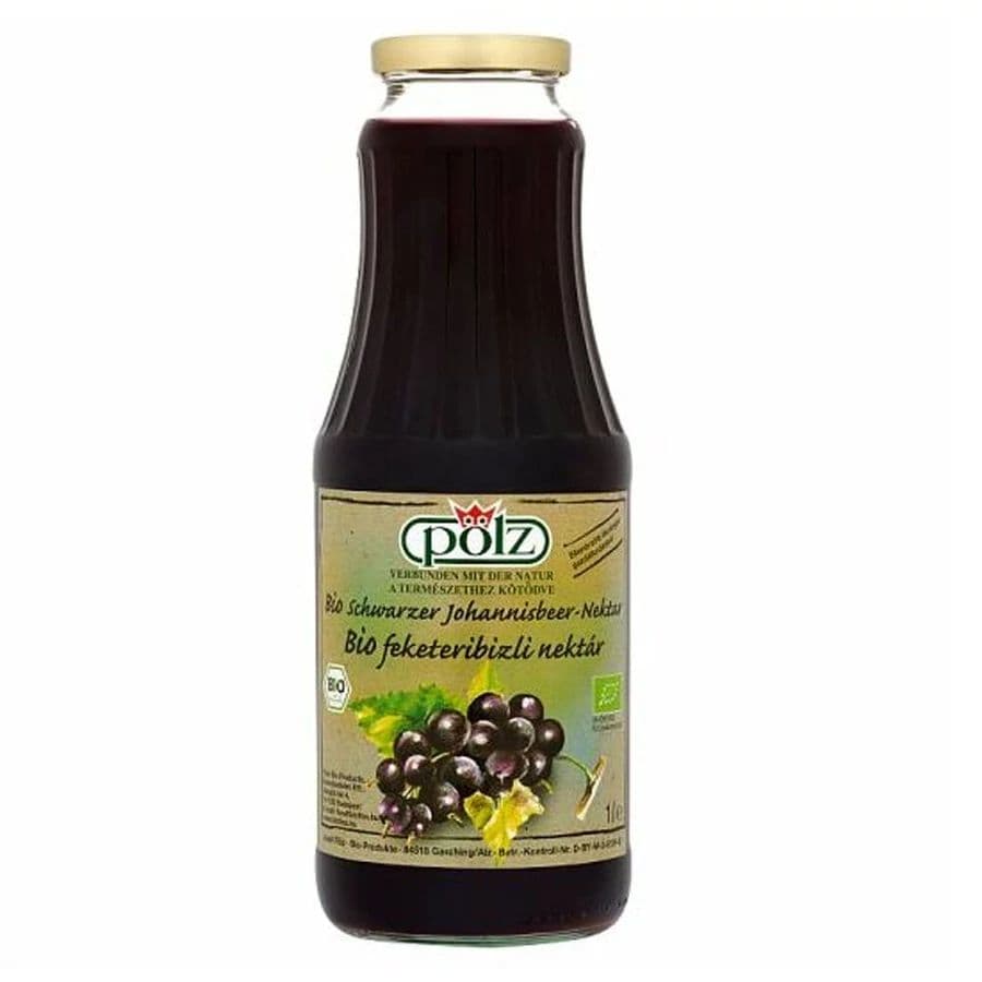 Pölz bio čierna ríbezľa nektár 25% 1000 ml
