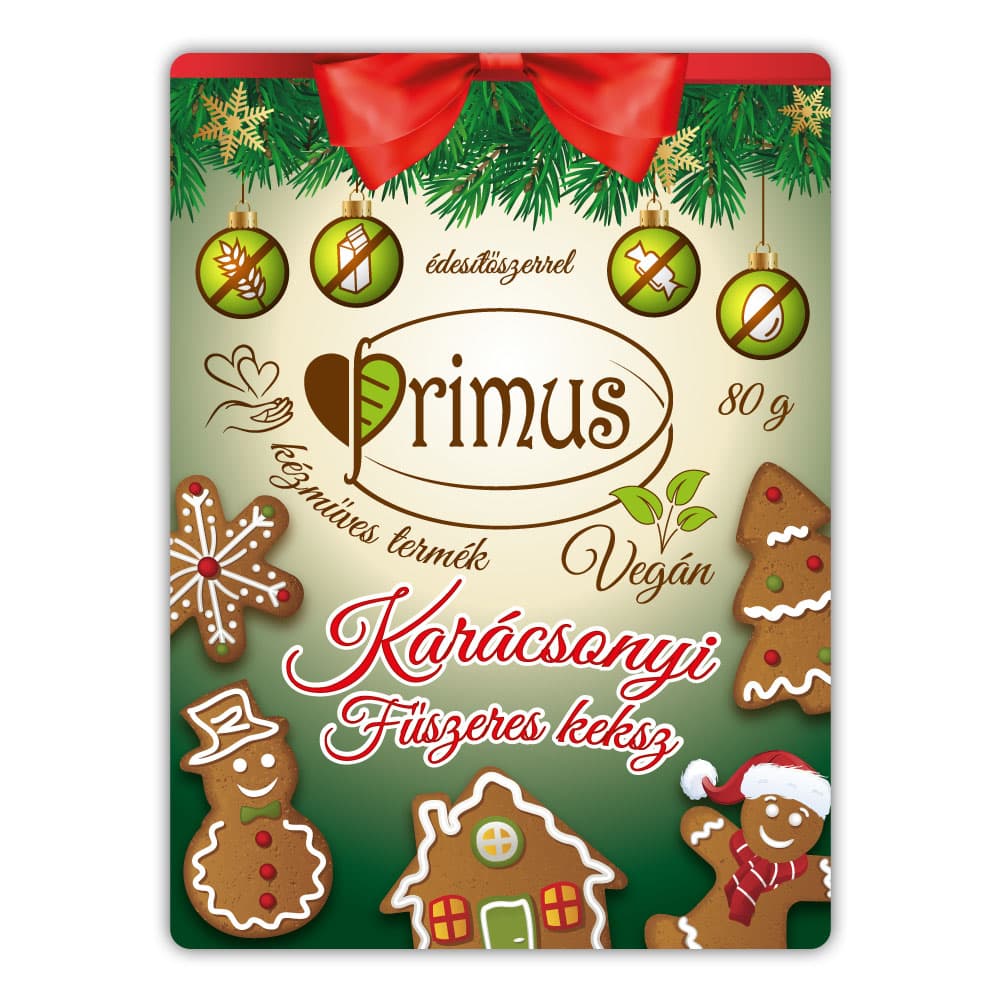 Primus Vianočné koreninové sušienky 80 g