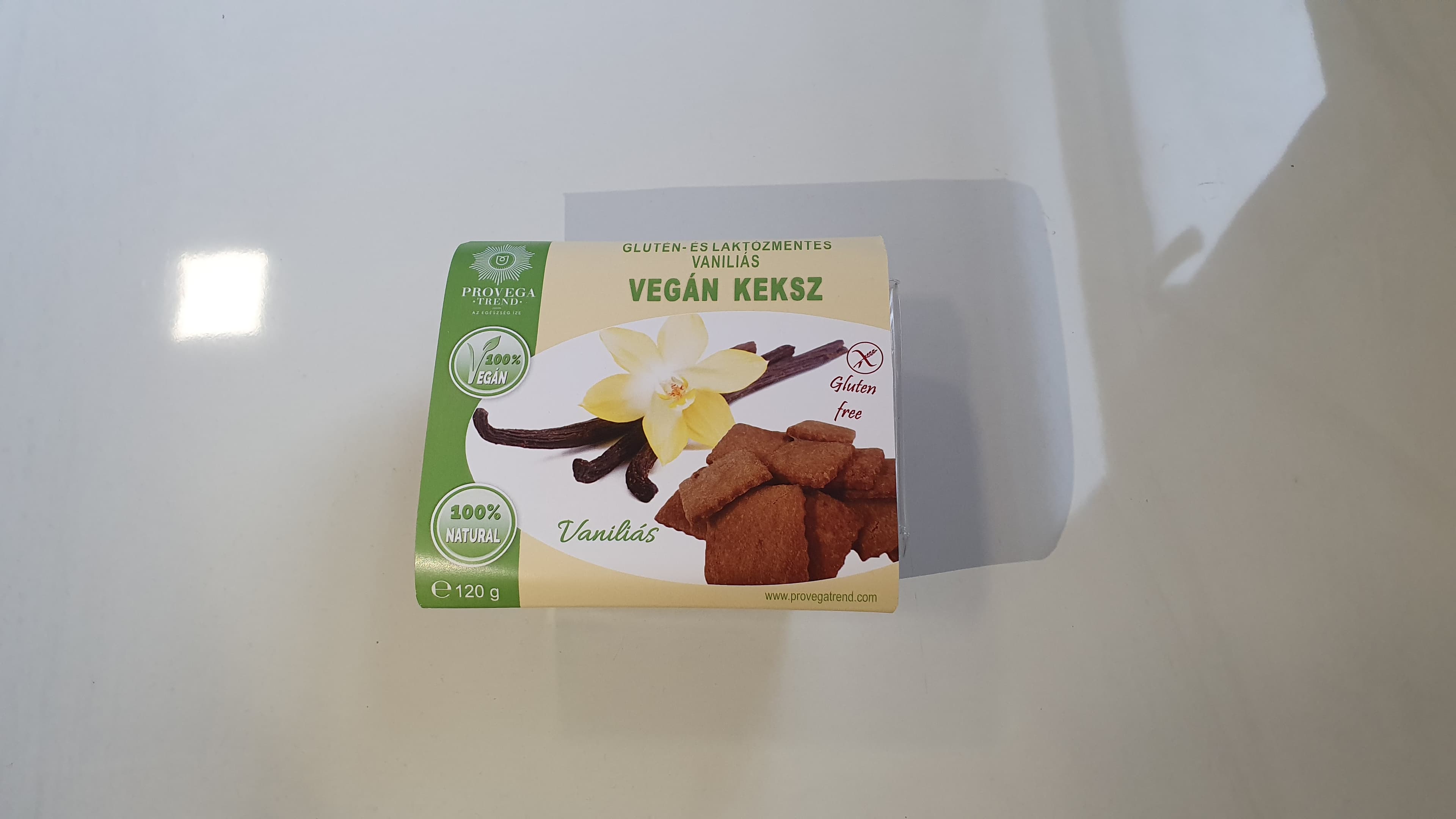 Provegatrend bezlepkové vanilkové vegánske sušienky 120 g