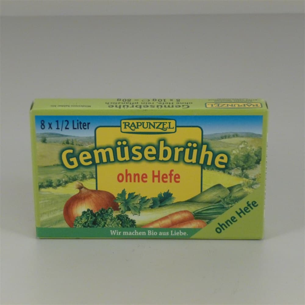 Rapunzel Zeleninové bujónové kocky bez droždia 80 g - 32595