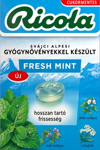 Ricola cukríká fresh mint 40 g