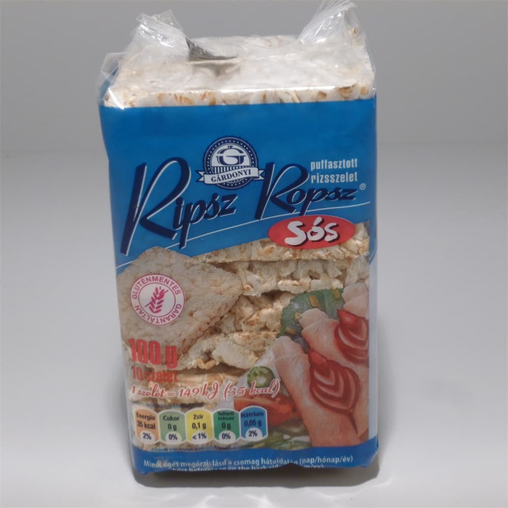 Ripsz Ropsz slané ryžové chlebíčky 100 g