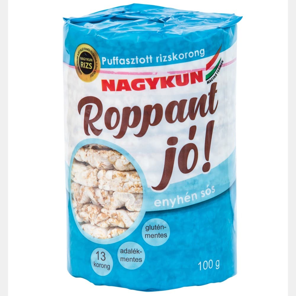Roppant dobré! chrumkavé ryžové kolieska s jemne slanou príchuťou 100 g