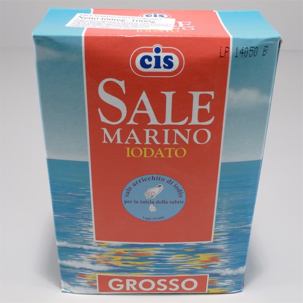 Sale Marino hrubá jodizovaná morská soľ 1000 g
