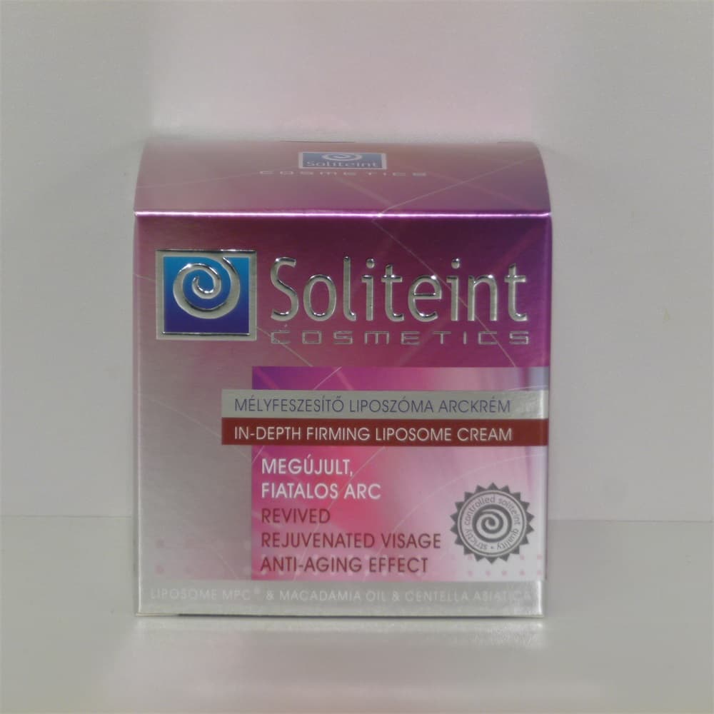 Soliteint hlbokovytiahnúce lipozómové pleťové mlieko 50 ml