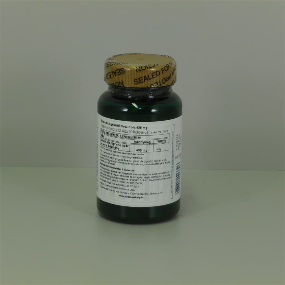 Swanson Gotu Kola pre duševnú pohodu 60 kapsúl - 46571