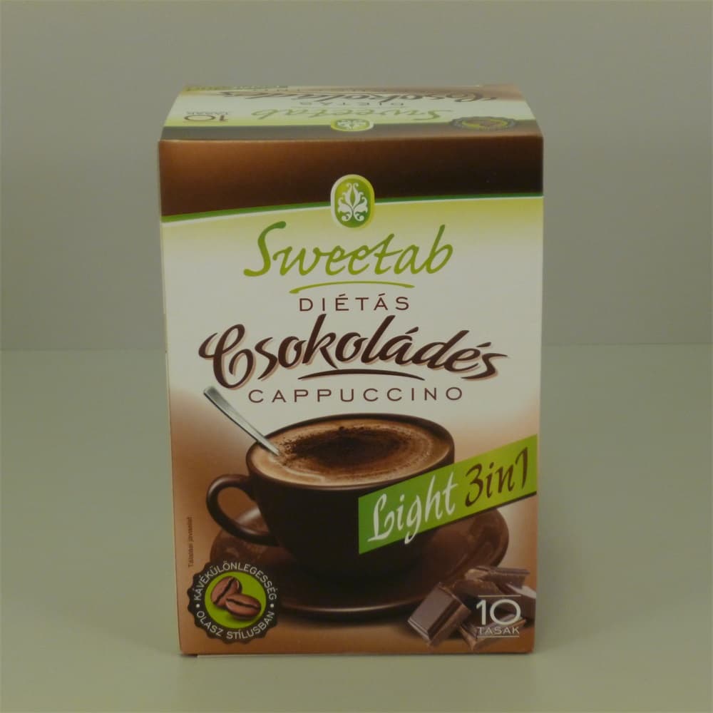 Sweetab Cappuccino s čokoládovou príchuťou 100 g