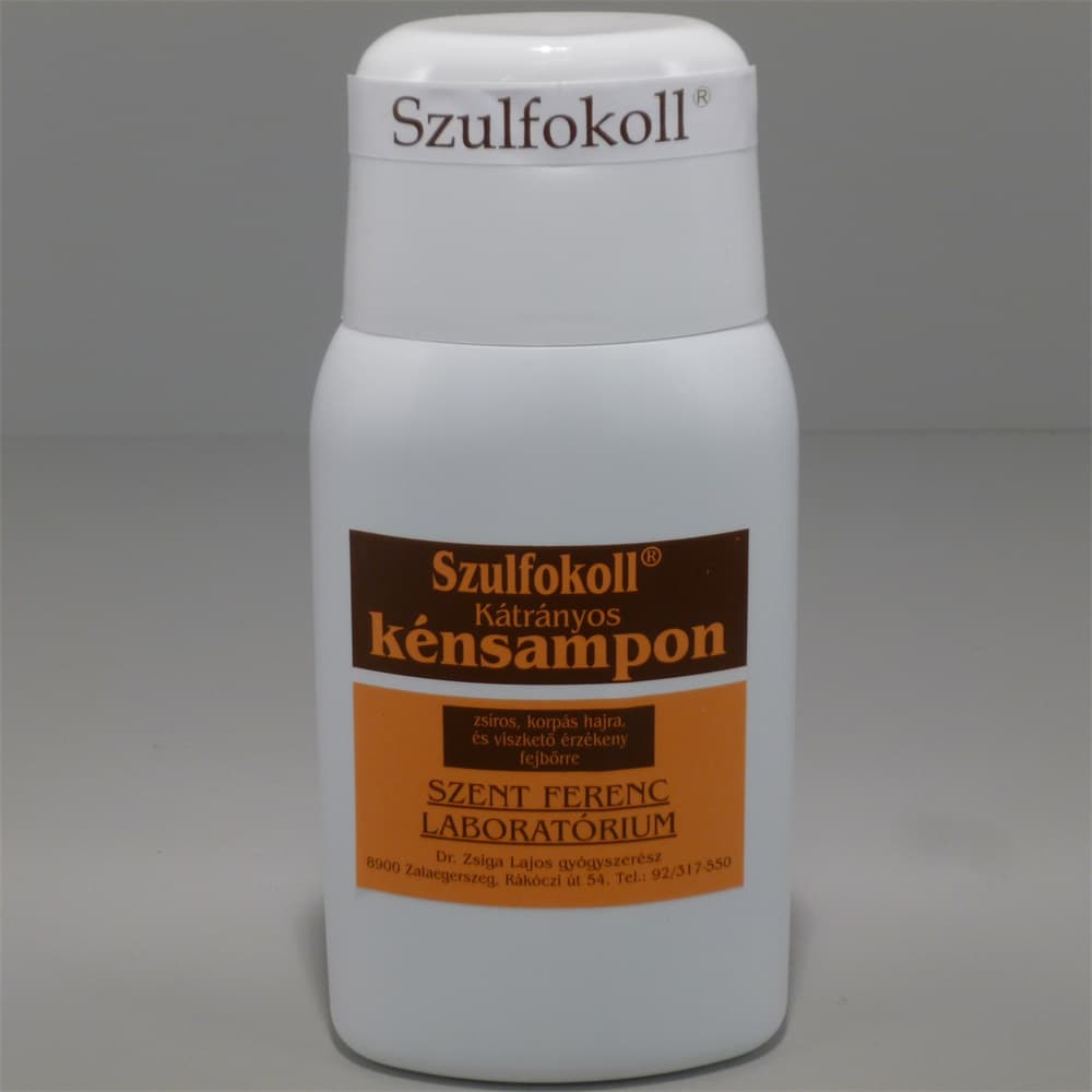 Sulfolok sírový šampón dechtový 250 ml