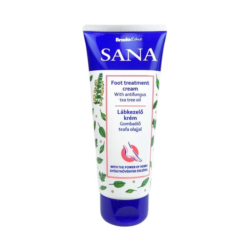 Sana krém na nohy s čajovníkovým olejom 100 ml - 96340