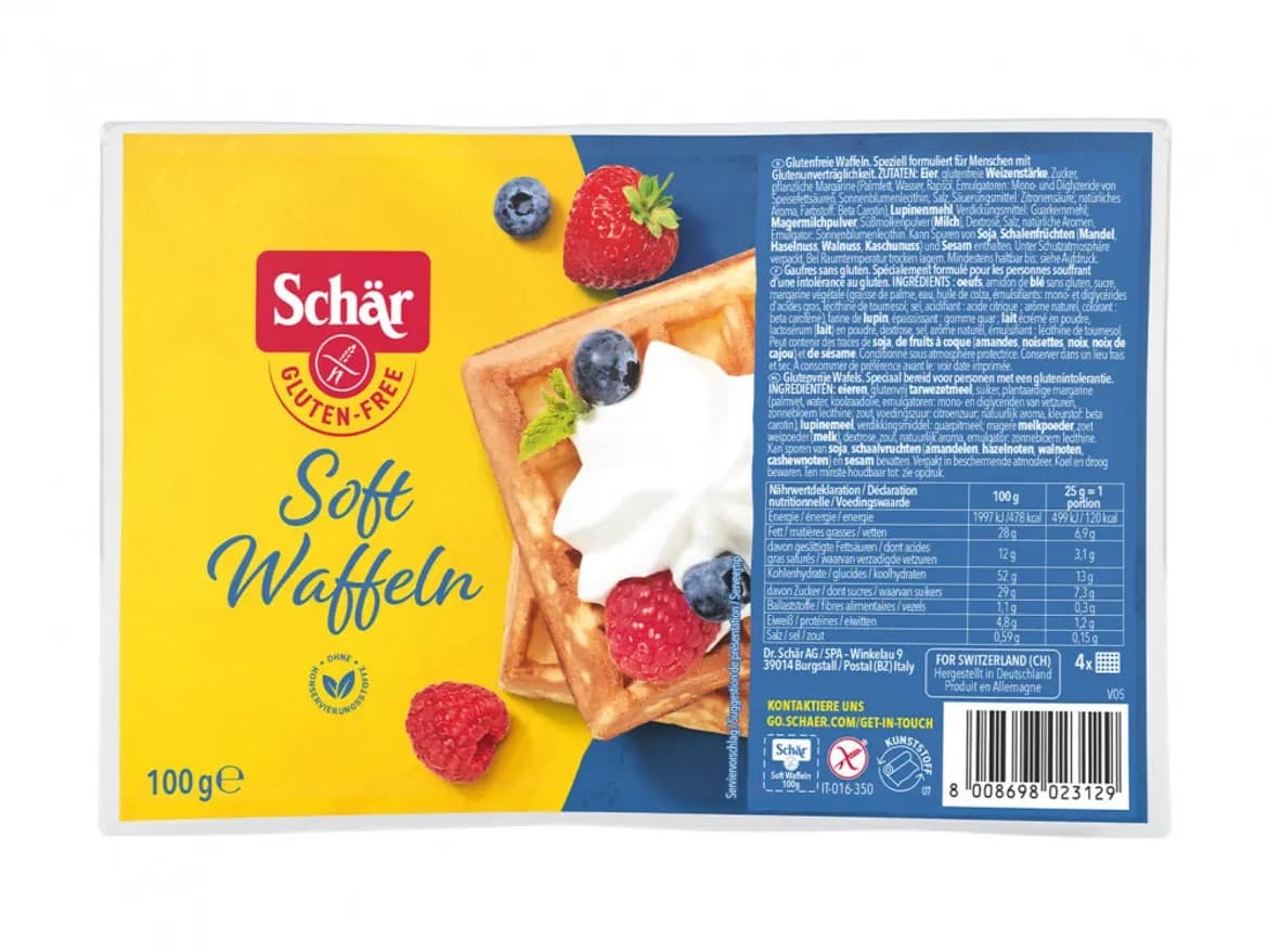 Schär bezgluténová wafle 100 g
