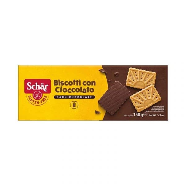 Schär bezlepkové čokoládové sušienky 150 g