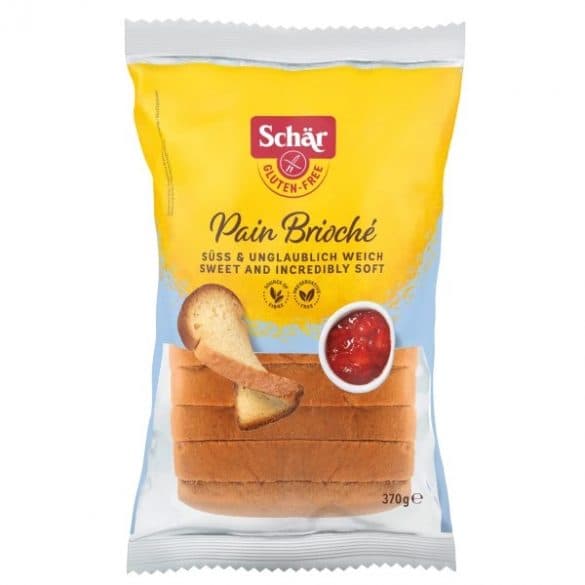 Schär brioškové pečivo bez lepku 370 g