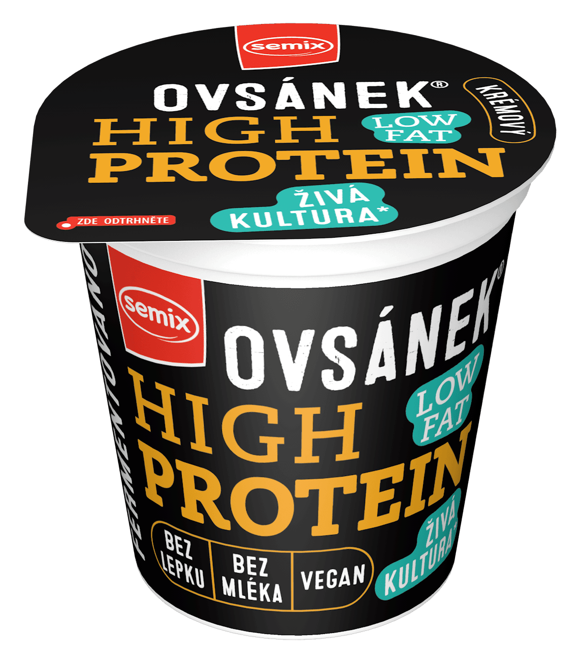 Semix ovsený vegánsky proteinový jogurt jablko-škorica 160 g