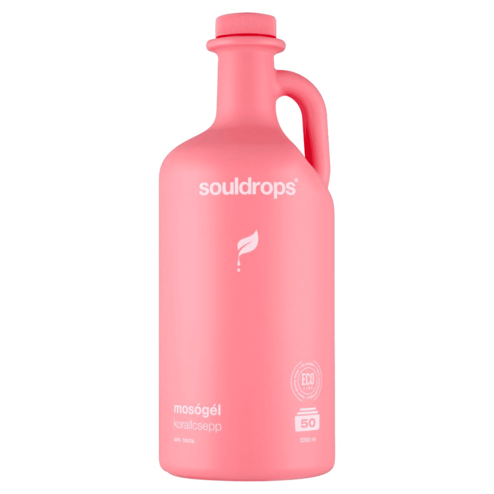 Souldrops Korálový gél na pranie pre farebnú bielizeň 3,2 l - 90081
