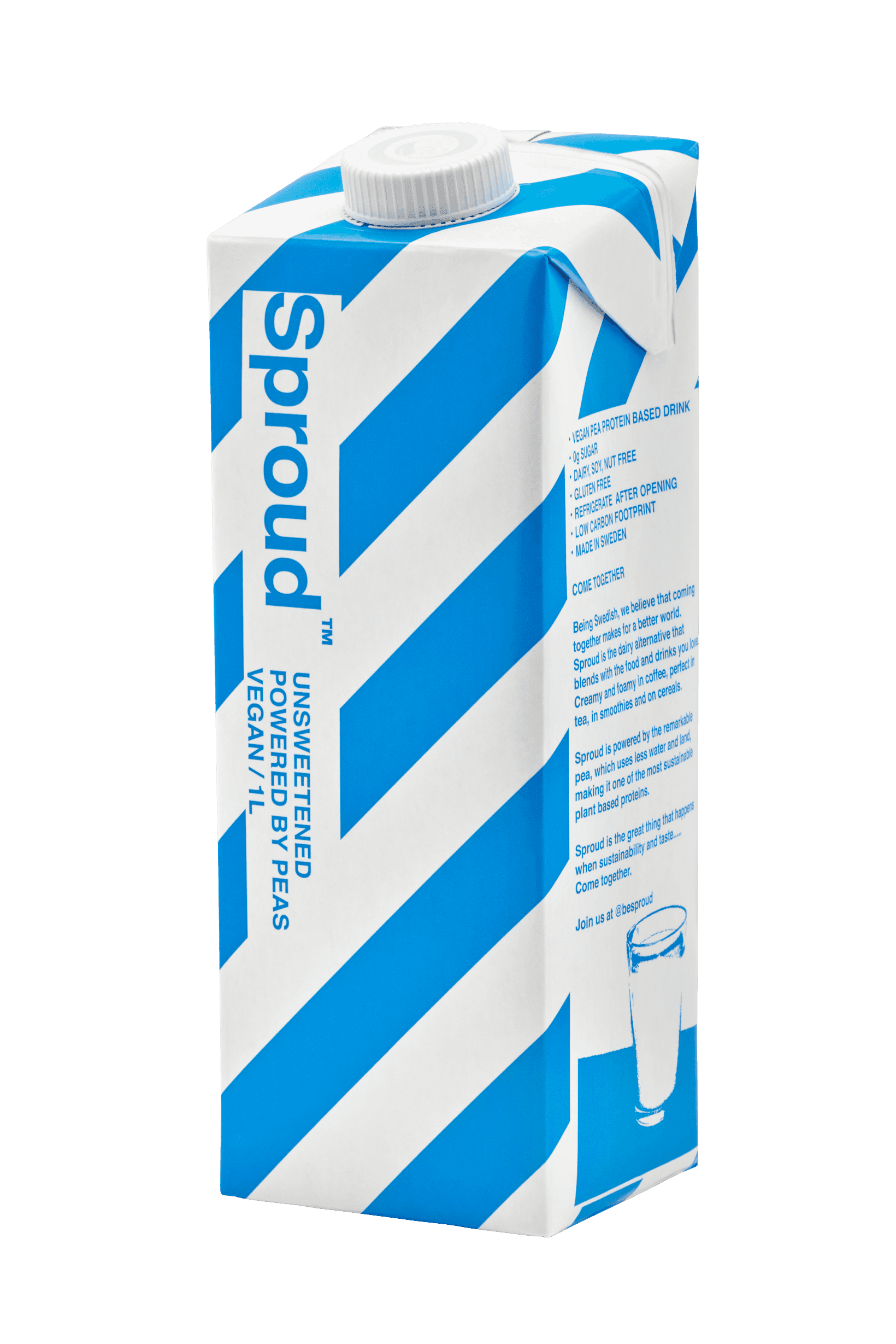 Sproud nesladený hrachový nápoj 1000 ml