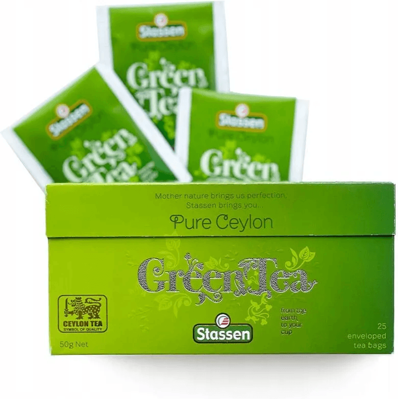 Stassen zelený čaj filter 25x2g 50 g