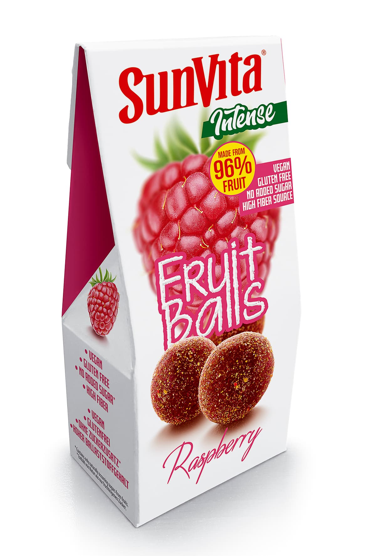 Sunvita ovocné guľôčky s malinovou príchuťou 80 g