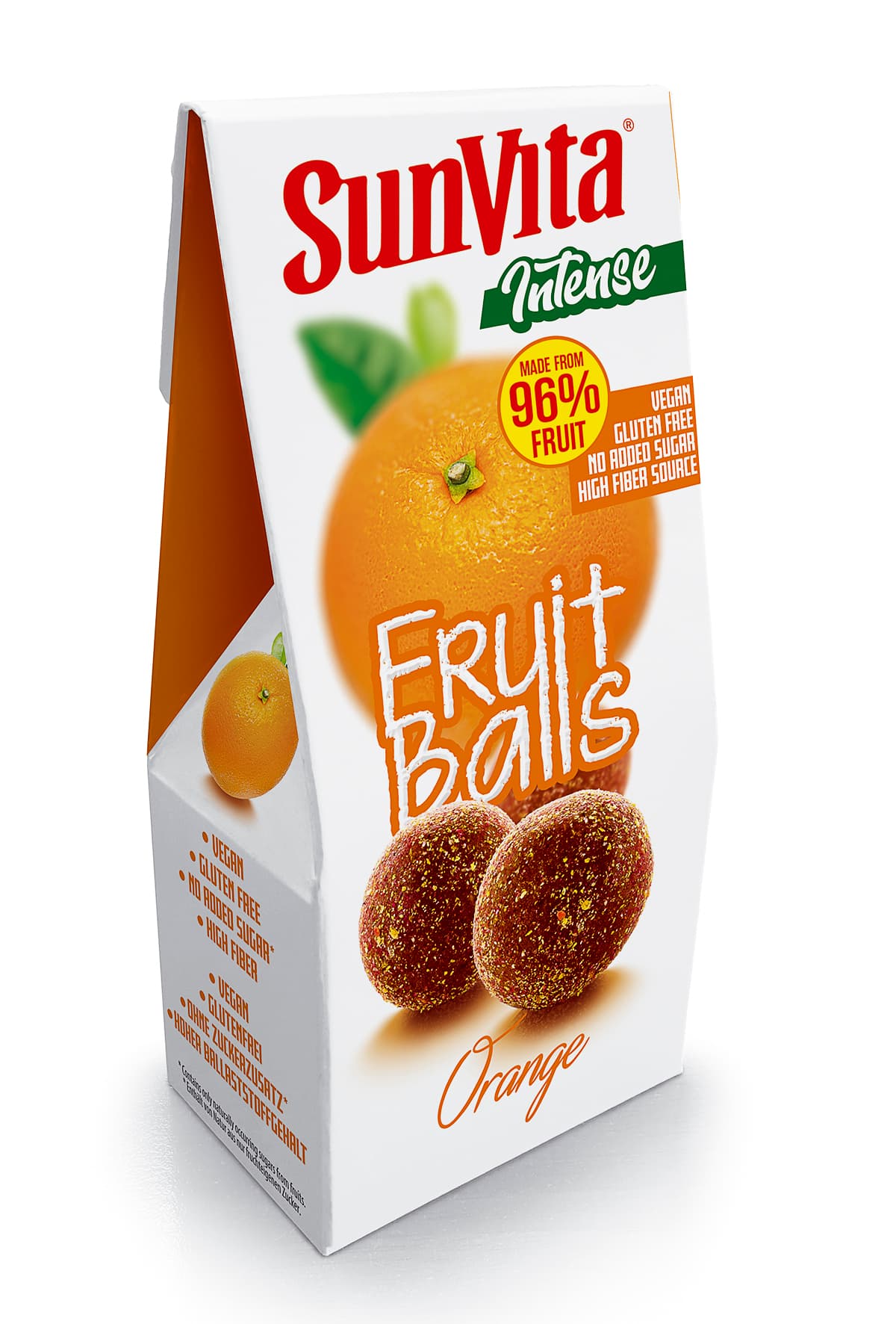 Sunvita intenzívne ovocné guličky s pomarančovou príchuťou 80 g